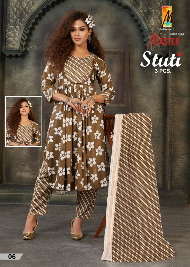 Stuti Two Tone By Master Printed Readymade Suits Catalog
